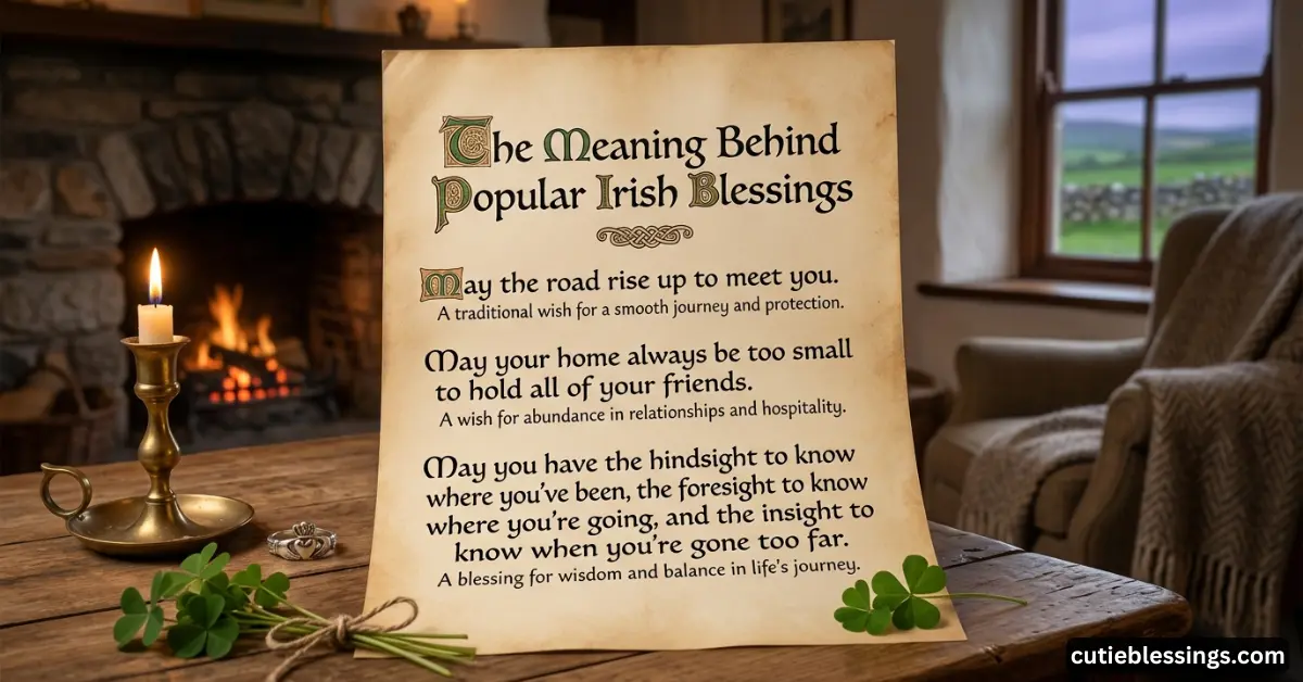 The Meaning Behind Popular Irish Blessings