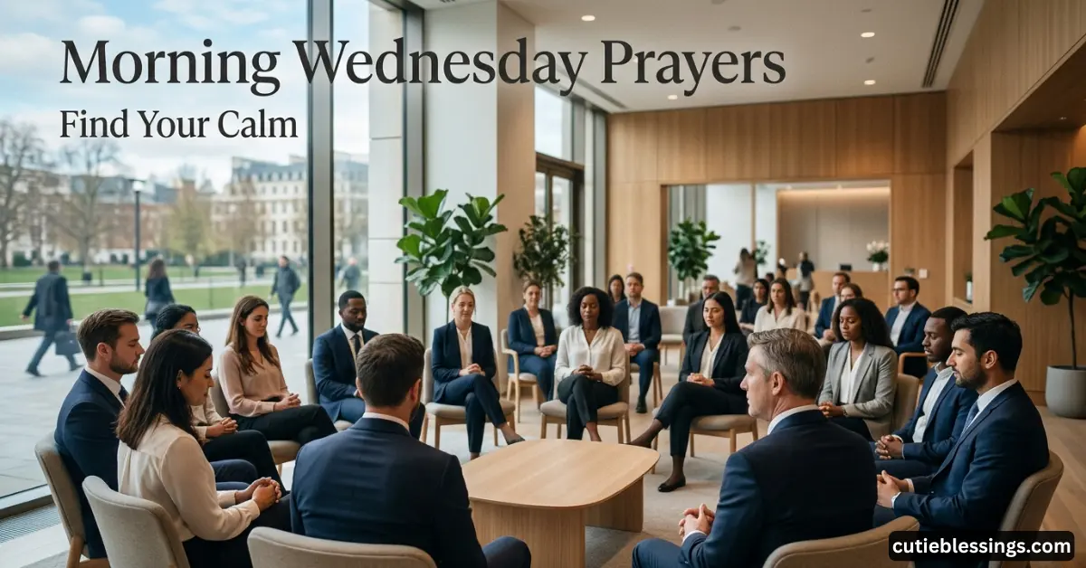 Morning Wednesday Prayers