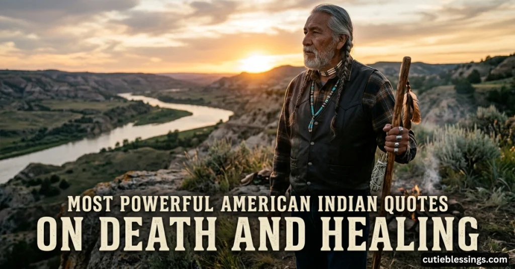7 Most Powerful American Indian Quotes on Death and Healing