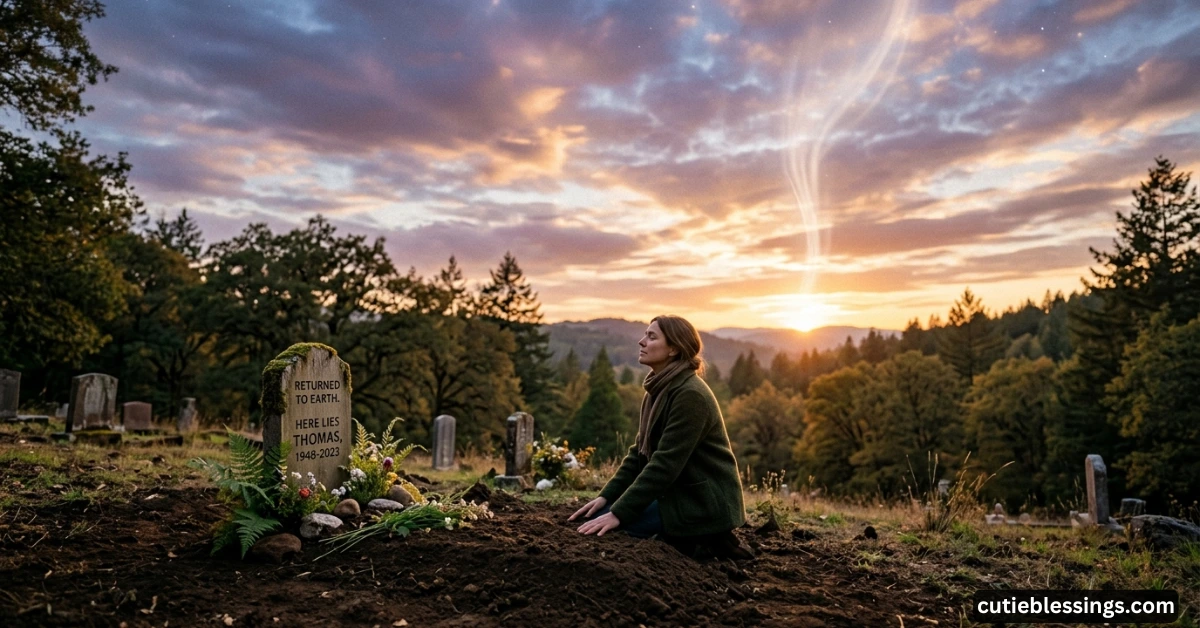 The body returns to the earth after death, and the spirit goes back to the sky.