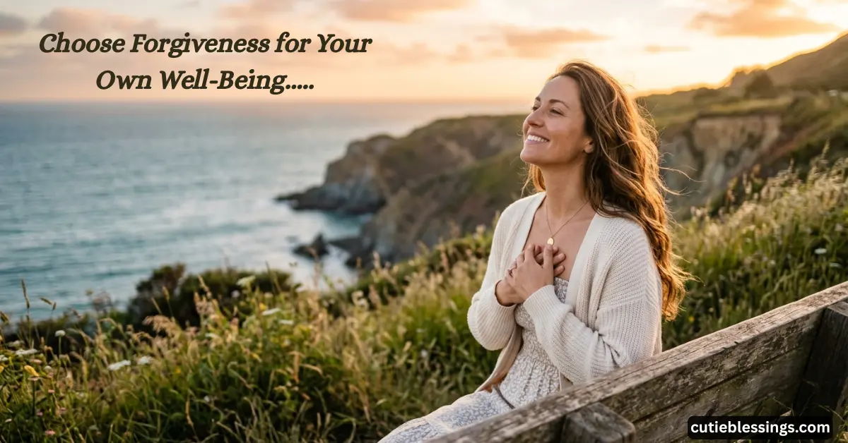 Choose Forgiveness for Your Own Well-Being