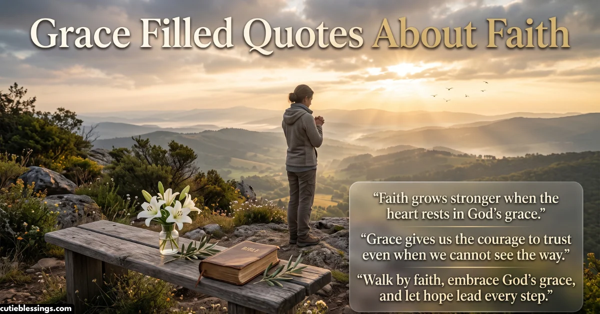 Grace Filled Quotes About Faith